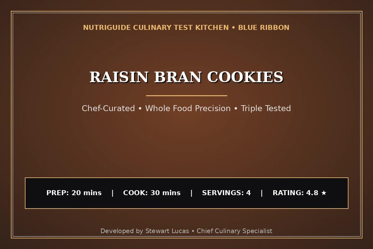 Raisin Bran Cookies