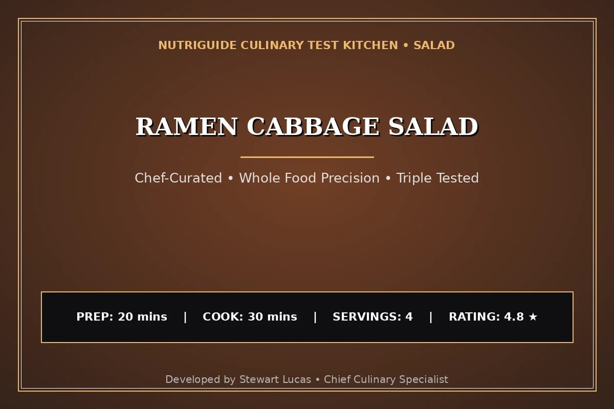 Ramen Cabbage Salad