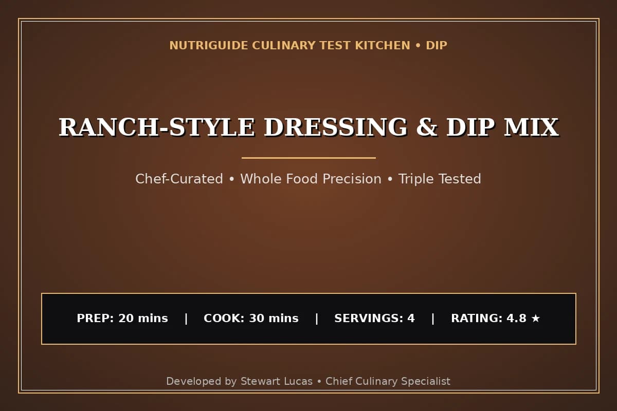 Ranch-Style Dressing & Dip Mix