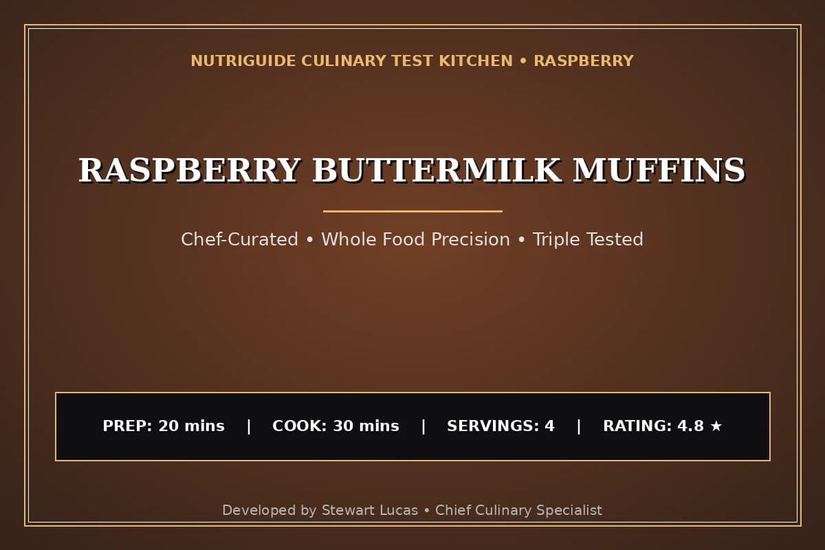 Raspberry Buttermilk Muffins