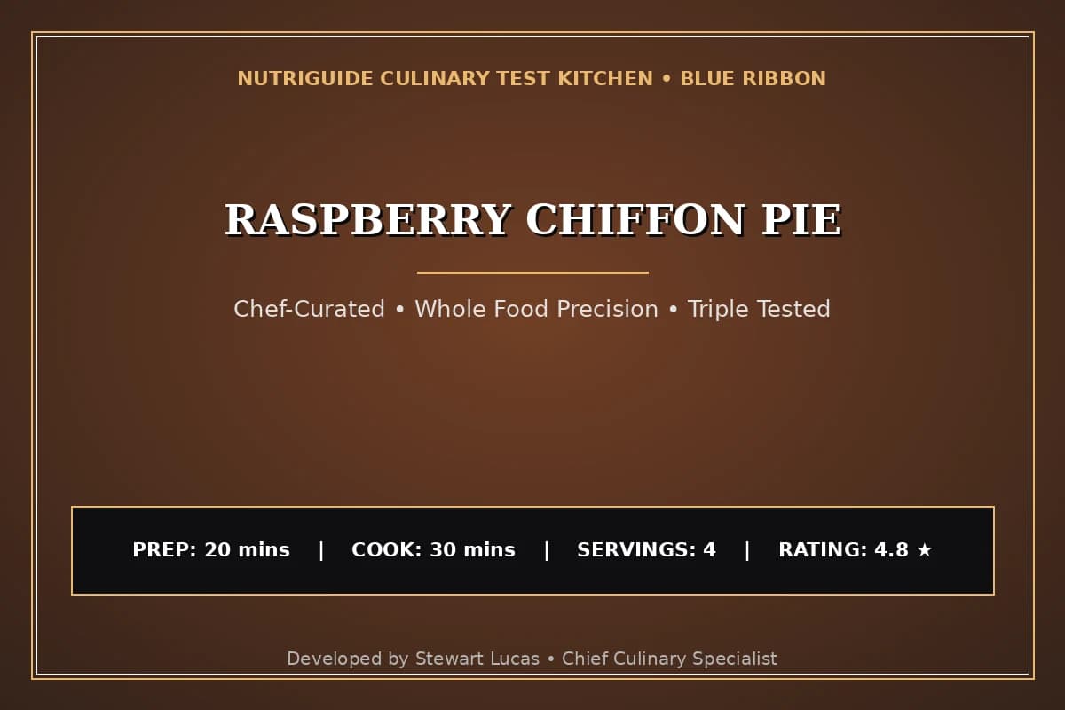 Raspberry Chiffon Pie