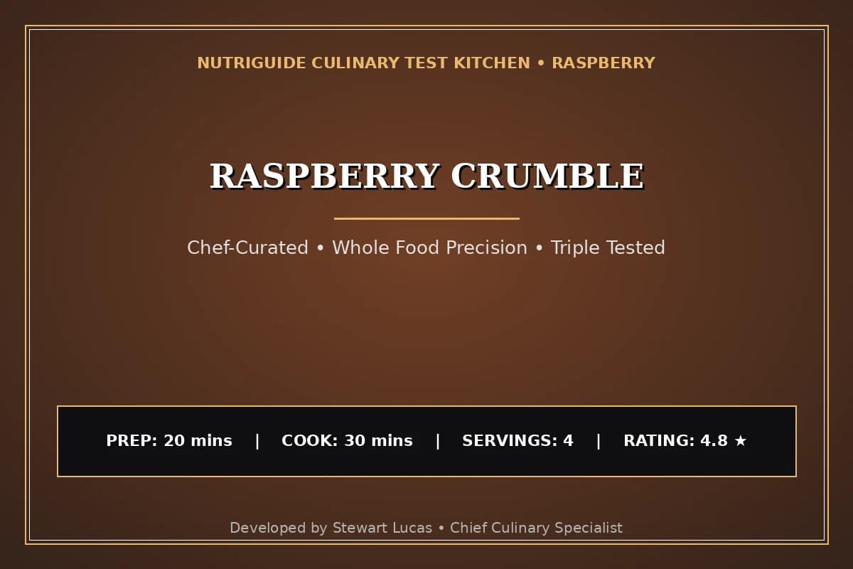Raspberry Crumble