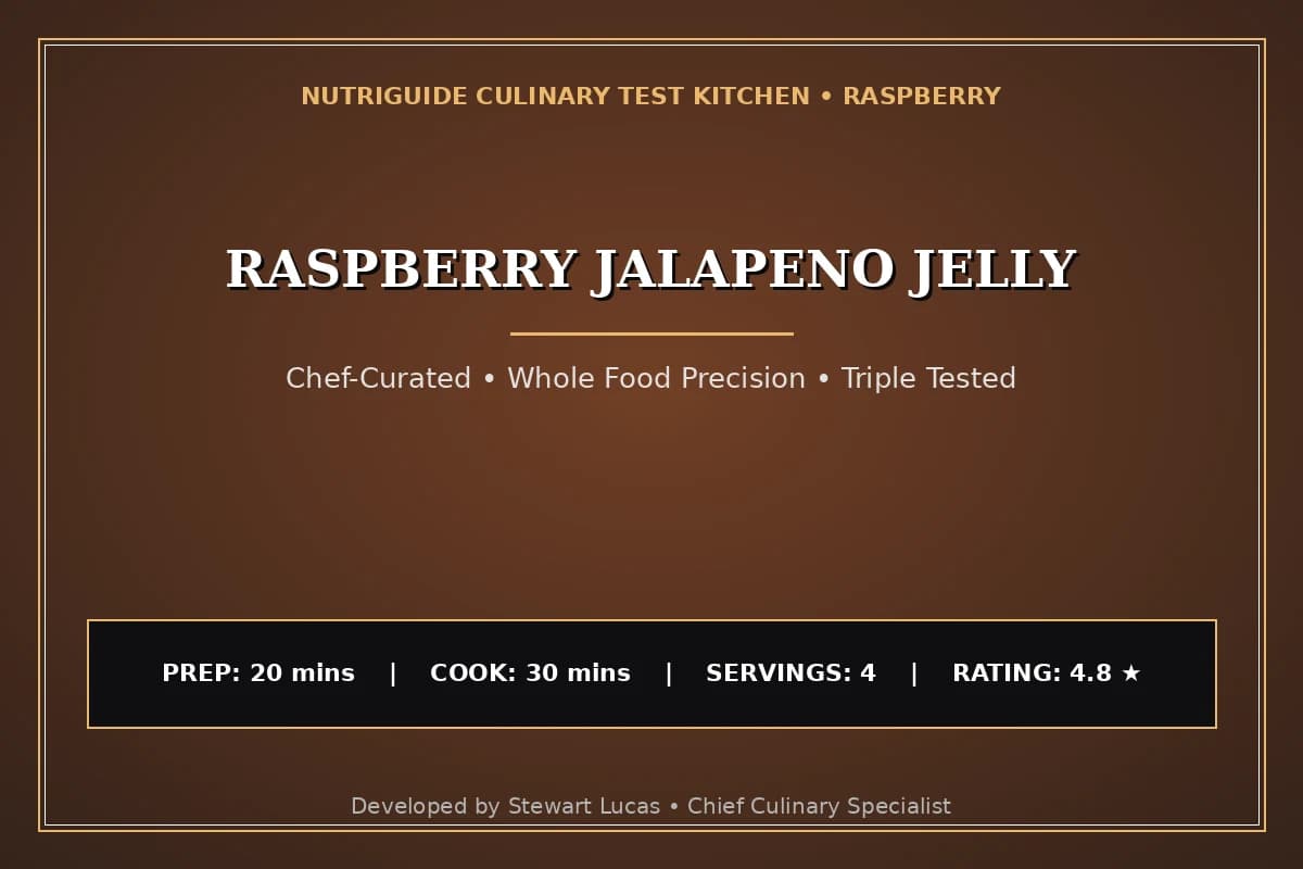 Raspberry Jalapeno Jelly