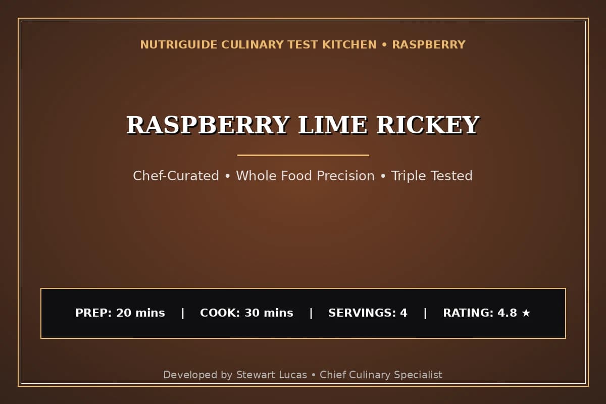 Raspberry Lime Rickey