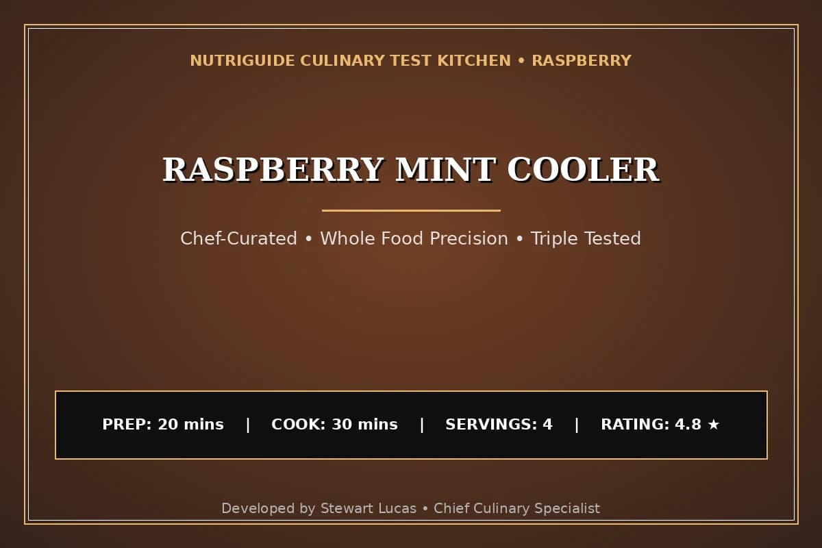 Raspberry Mint Cooler
