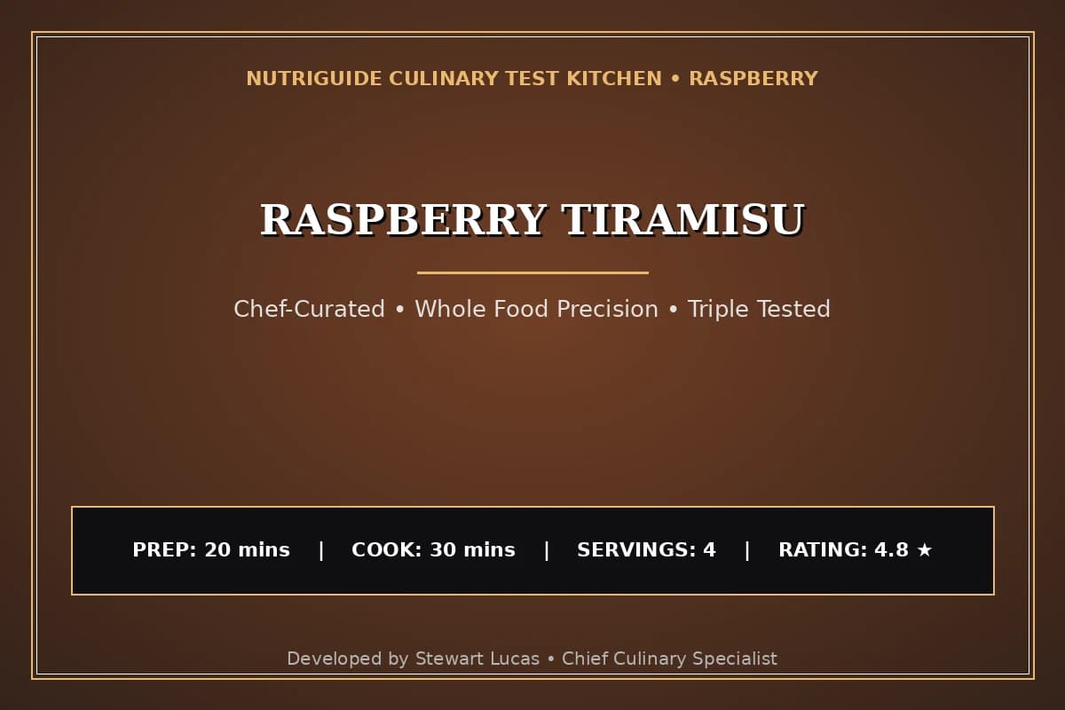 Raspberry Tiramisu