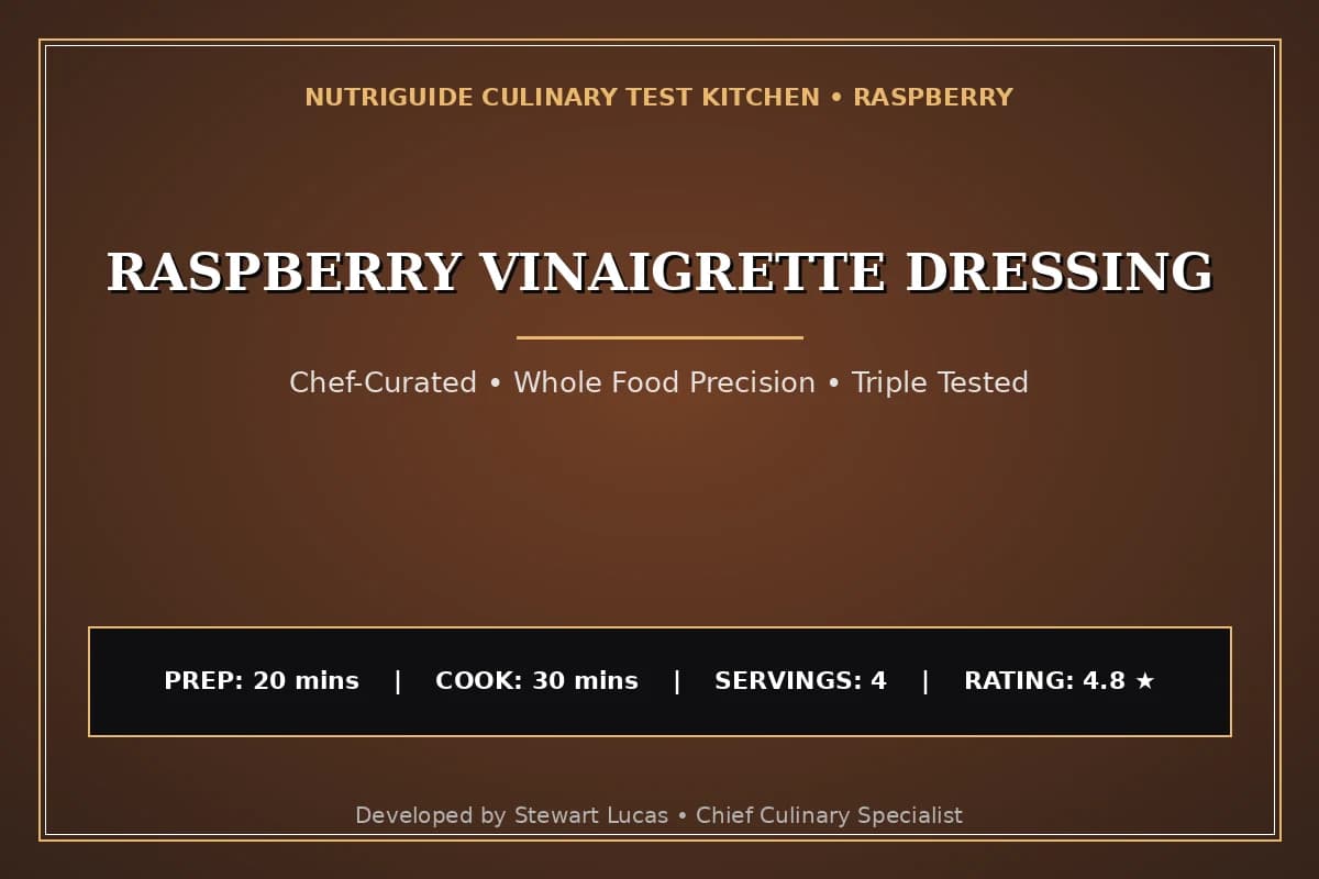 Raspberry Vinaigrette Dressing