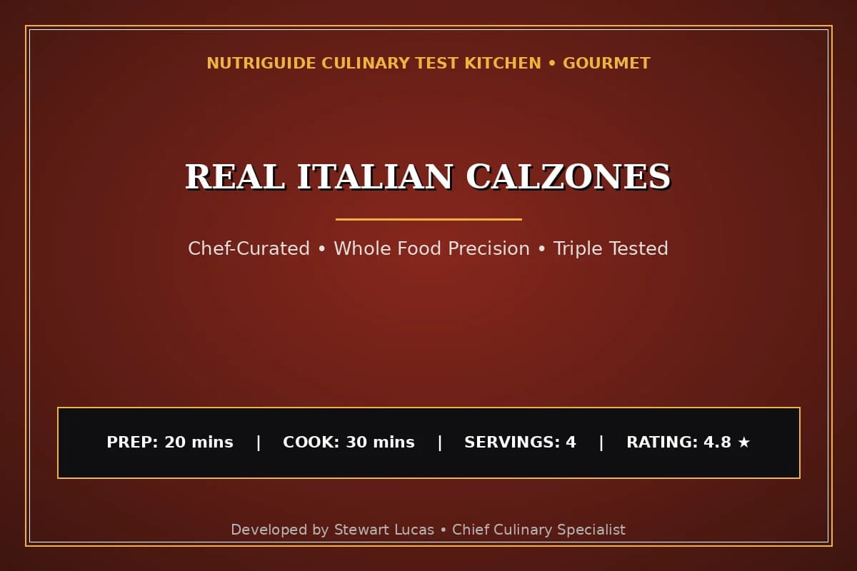 Real Italian Calzones