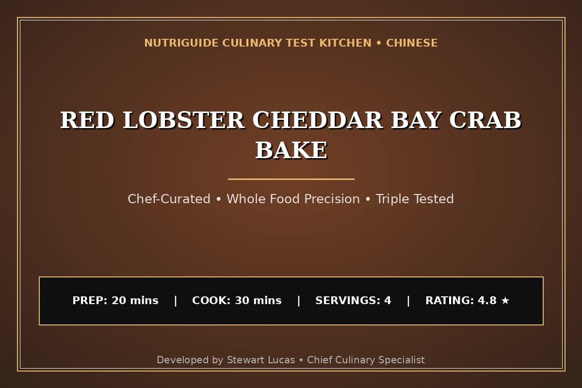 Red Lobster Cheddar Bay Crab Bake