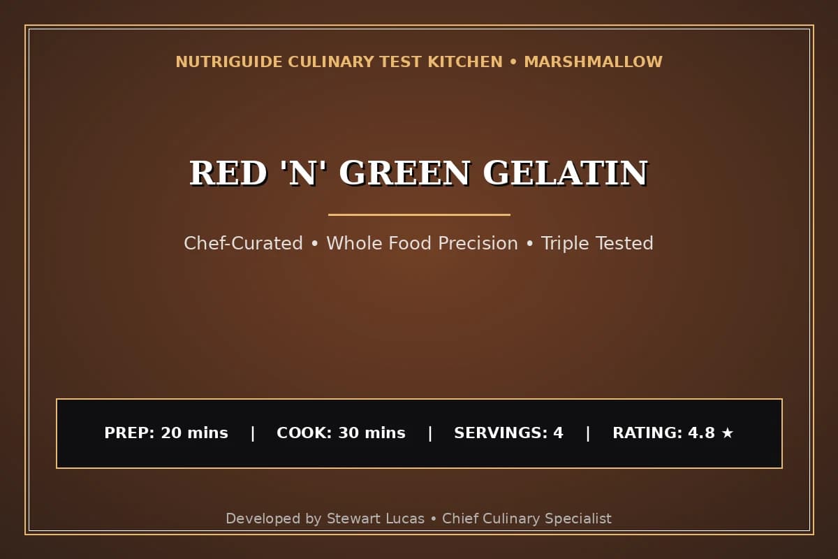Red 'N' Green Gelatin