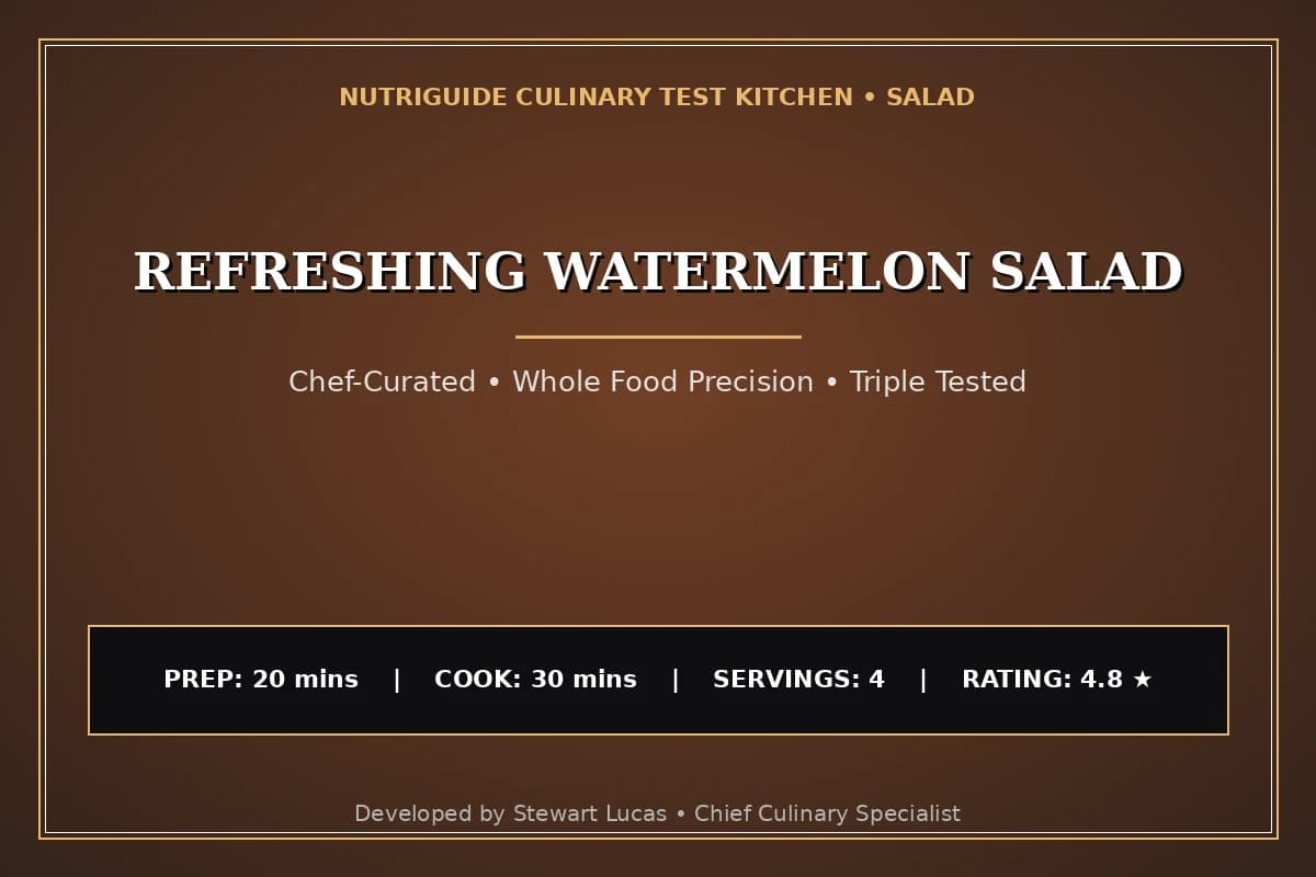 Refreshing Watermelon Salad