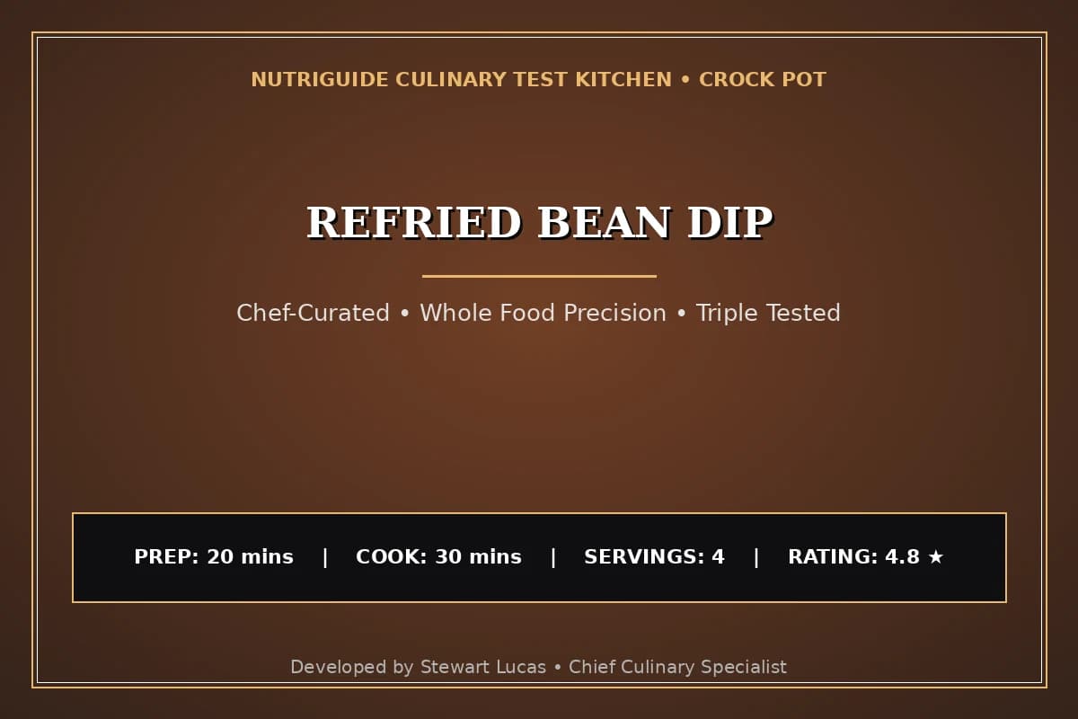 Refried Bean Dip