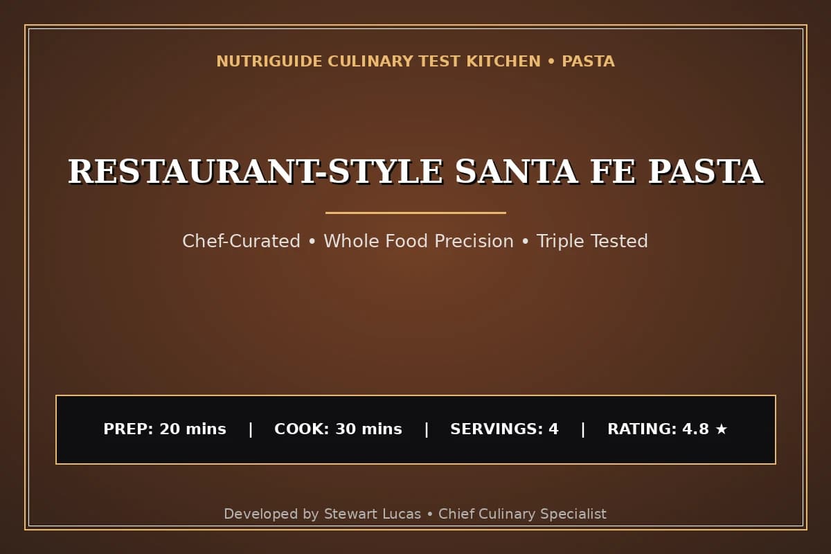 Restaurant-Style Santa Fe Pasta