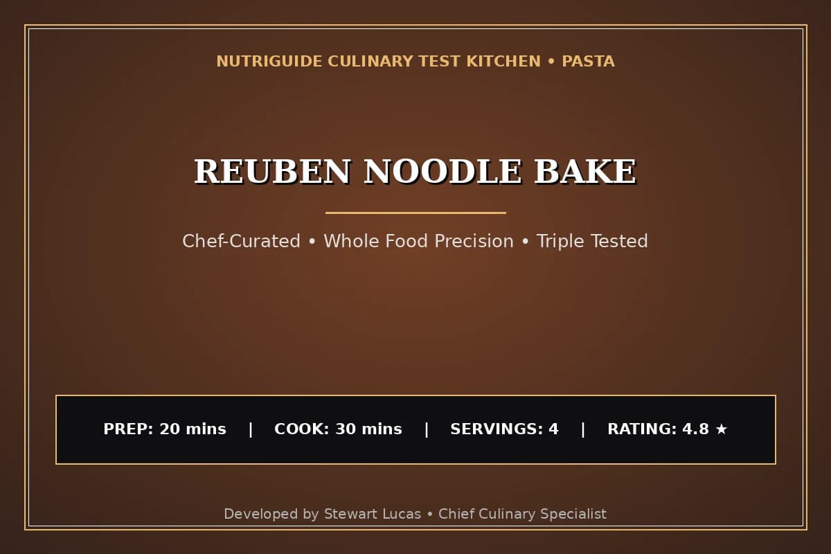 Reuben Noodle Bake