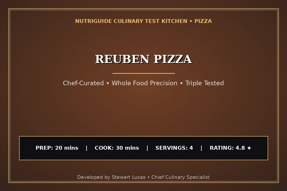 Reuben Pizza