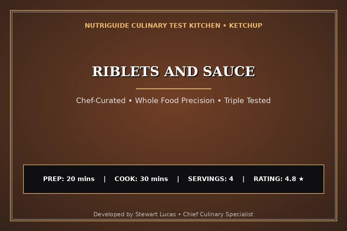 Riblets And Sauce
