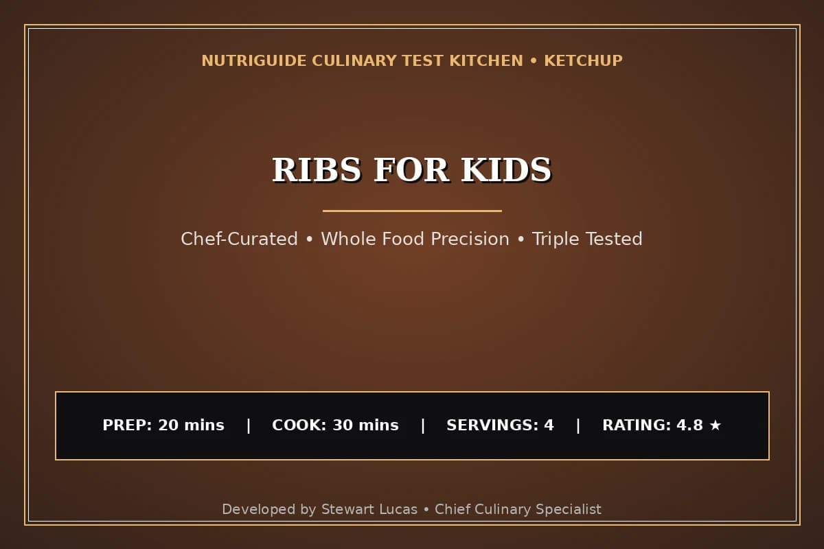 Ribs For Kids