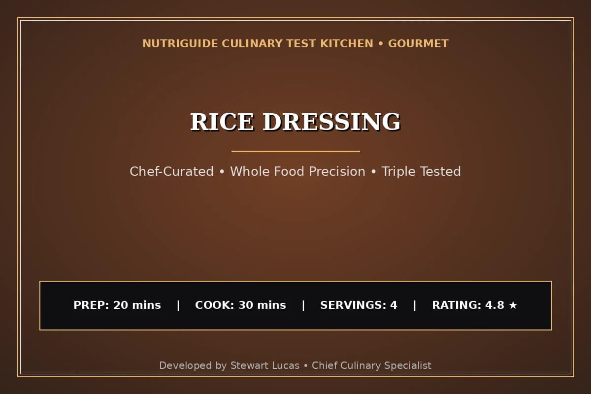 Rice Dressing