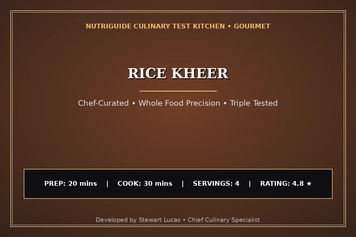 Rice Kheer