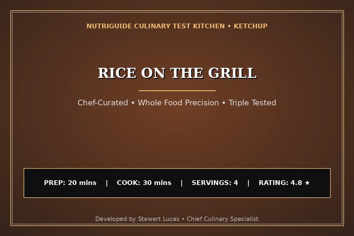 Rice On The Grill