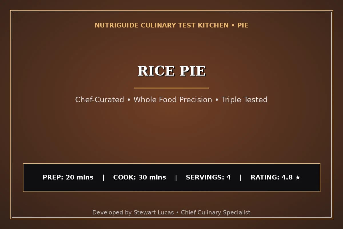 Rice Pie