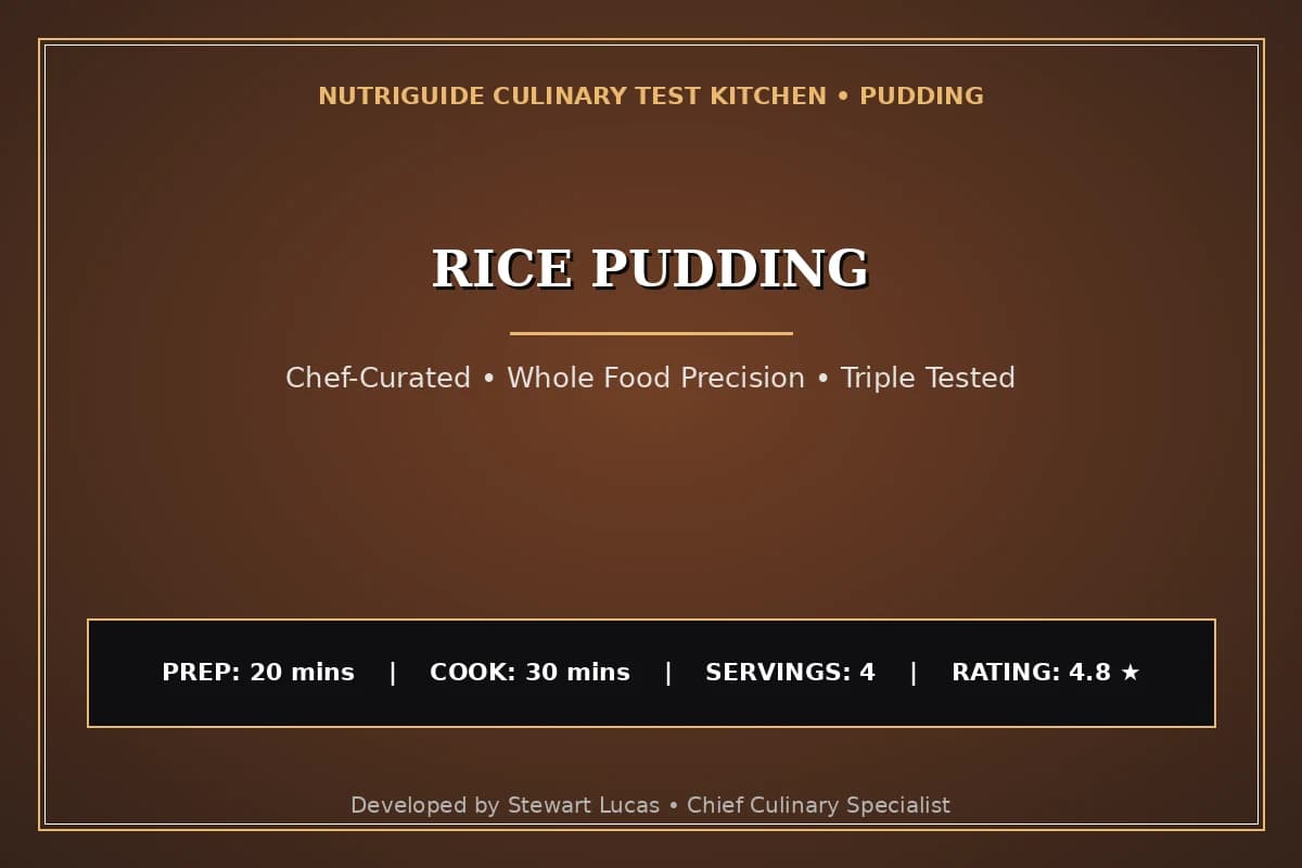 Rice Pudding
