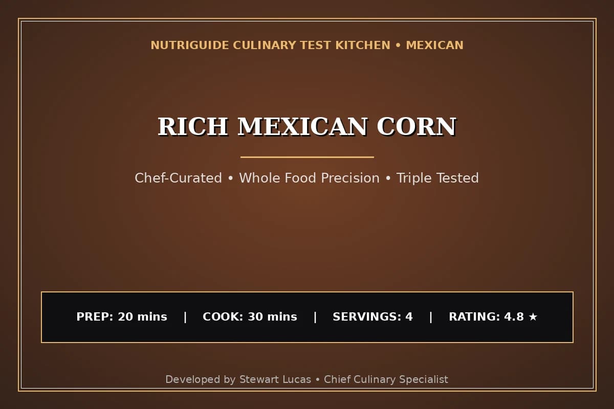 Rich Mexican Corn