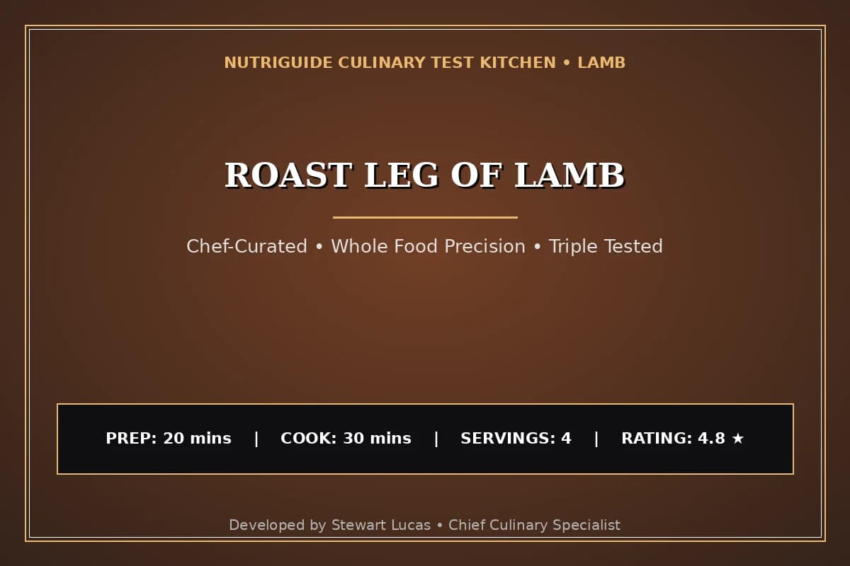 Roast Leg Of Lamb