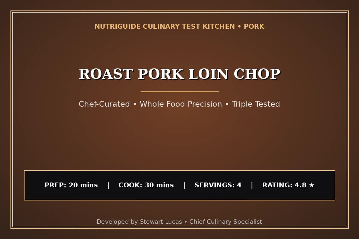 Roast Pork Loin Chop