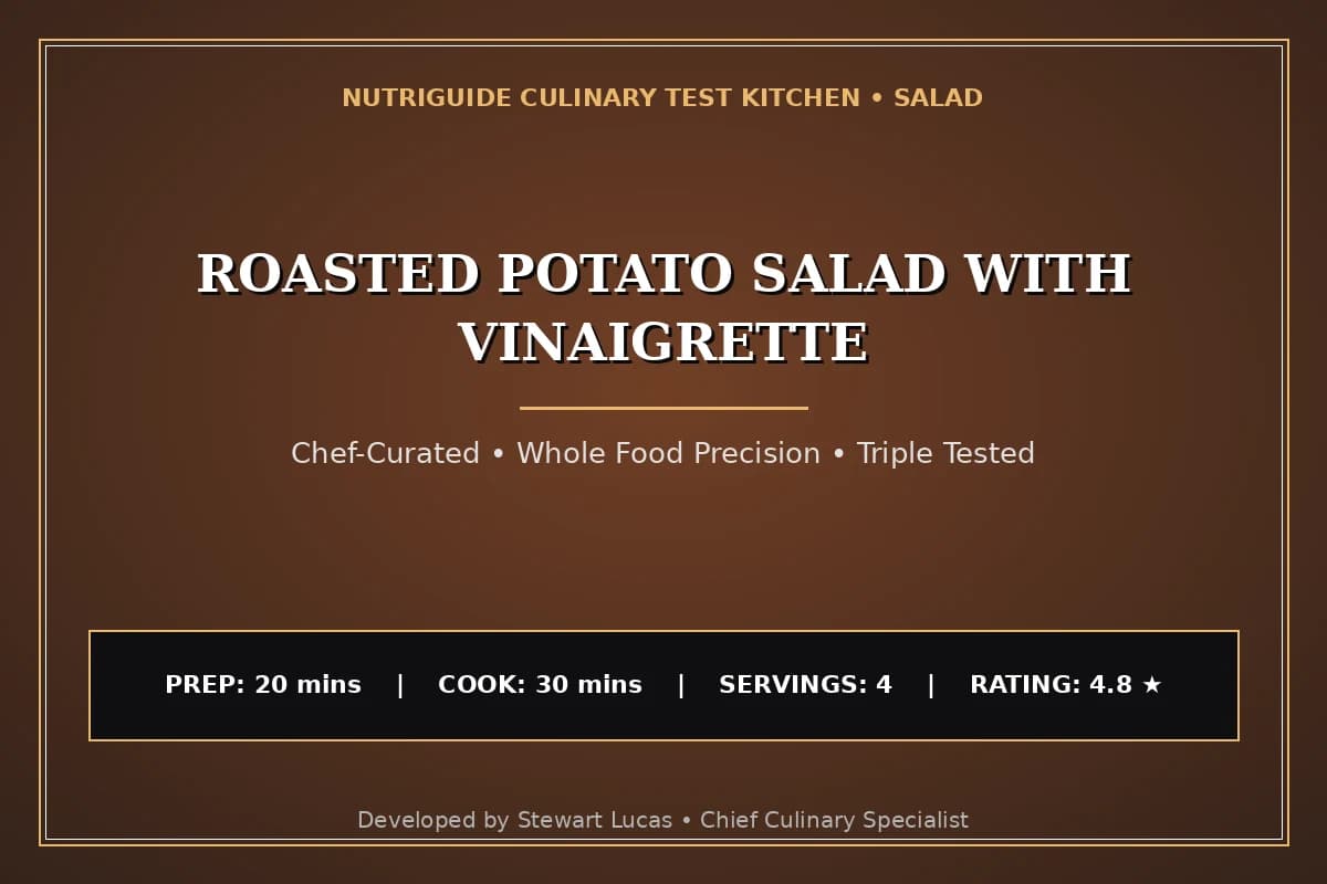 Roasted Potato Salad With Vinaigrette