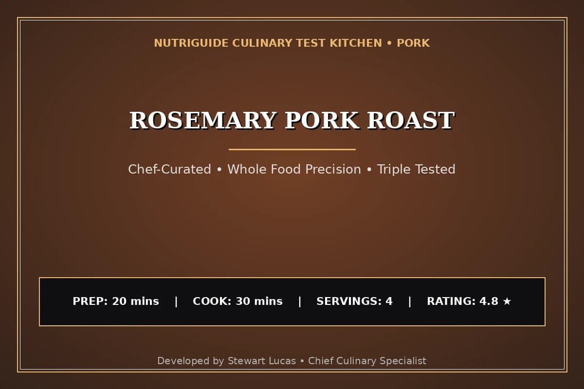 Rosemary Pork Roast