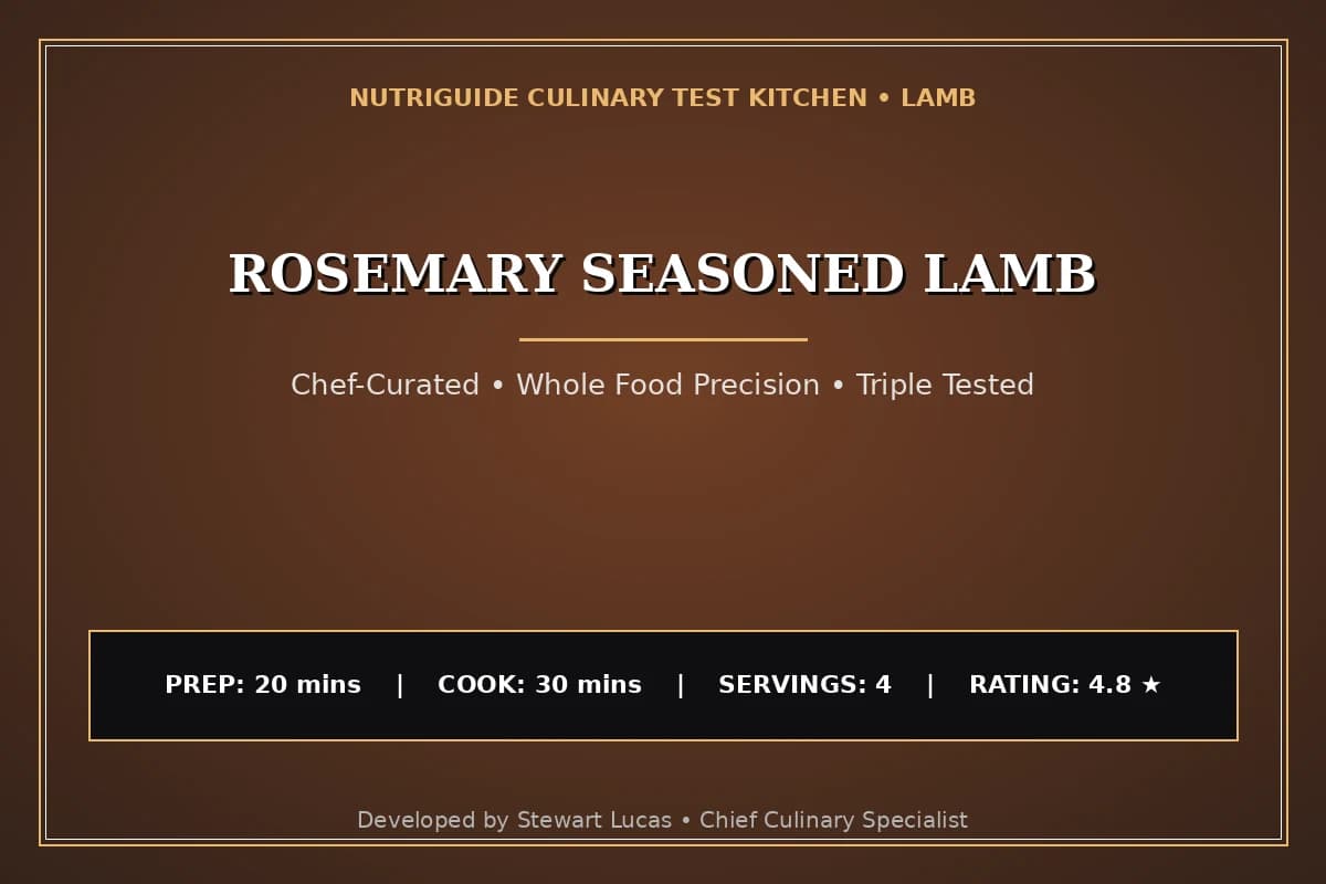 Rosemary Seasoned Lamb