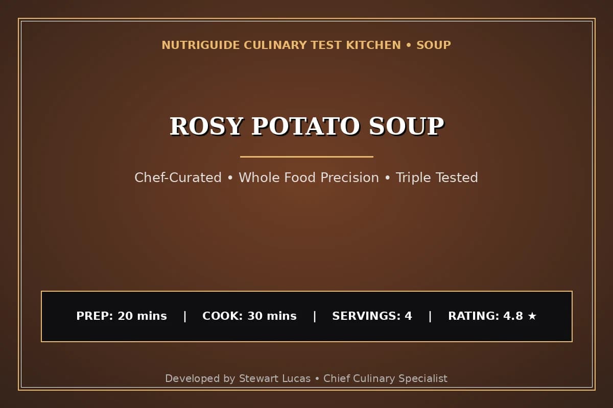 Rosy Potato Soup