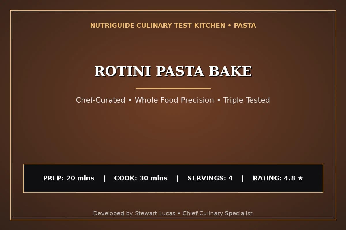 Rotini Pasta Bake