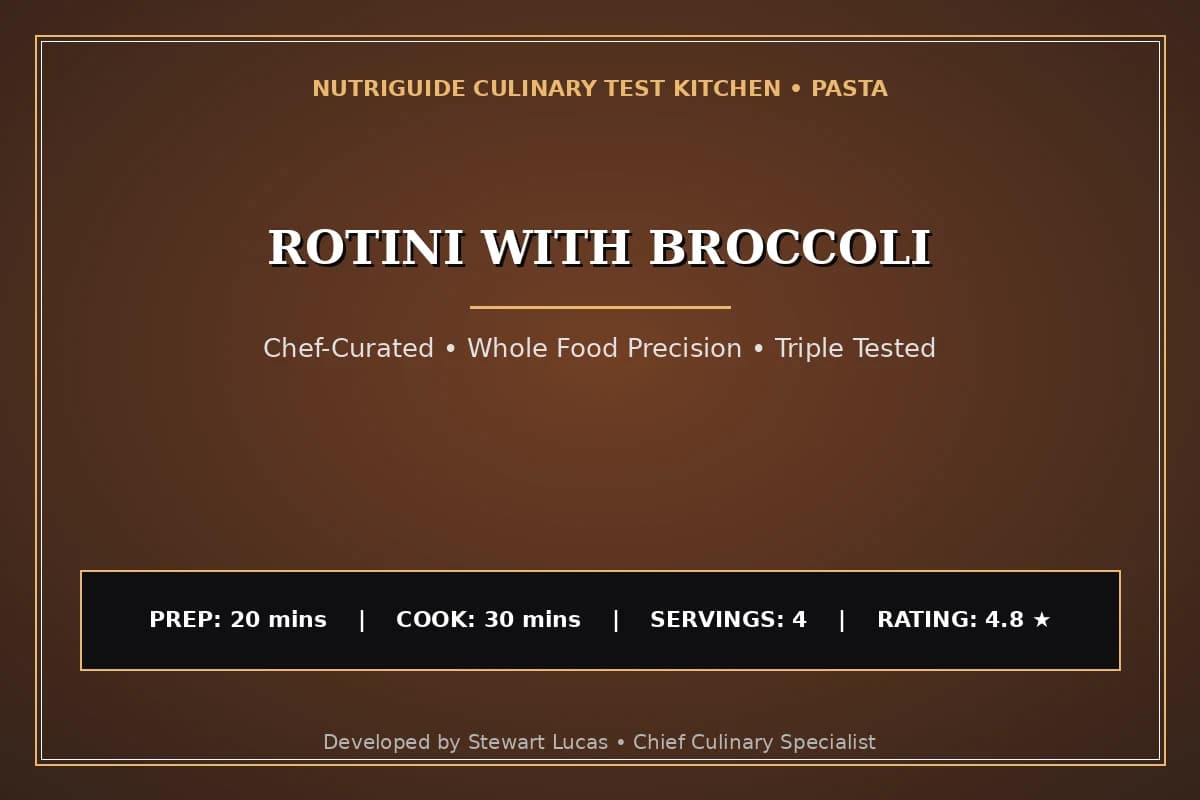 Rotini With Broccoli