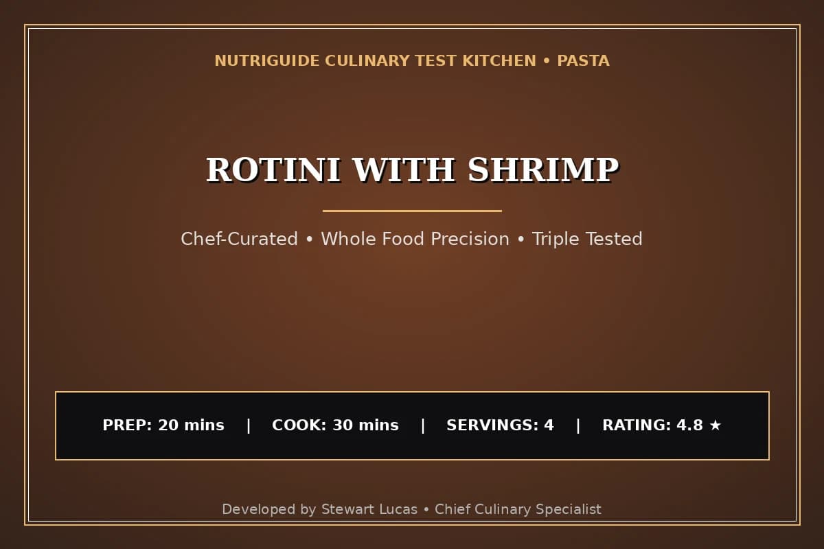 Rotini With Shrimp