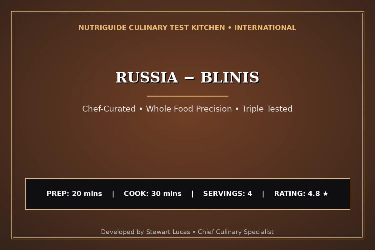 Russia − Blinis