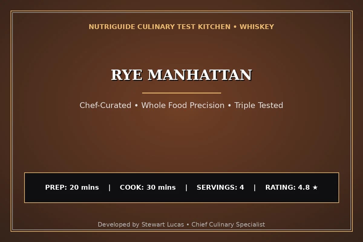 Rye Manhattan