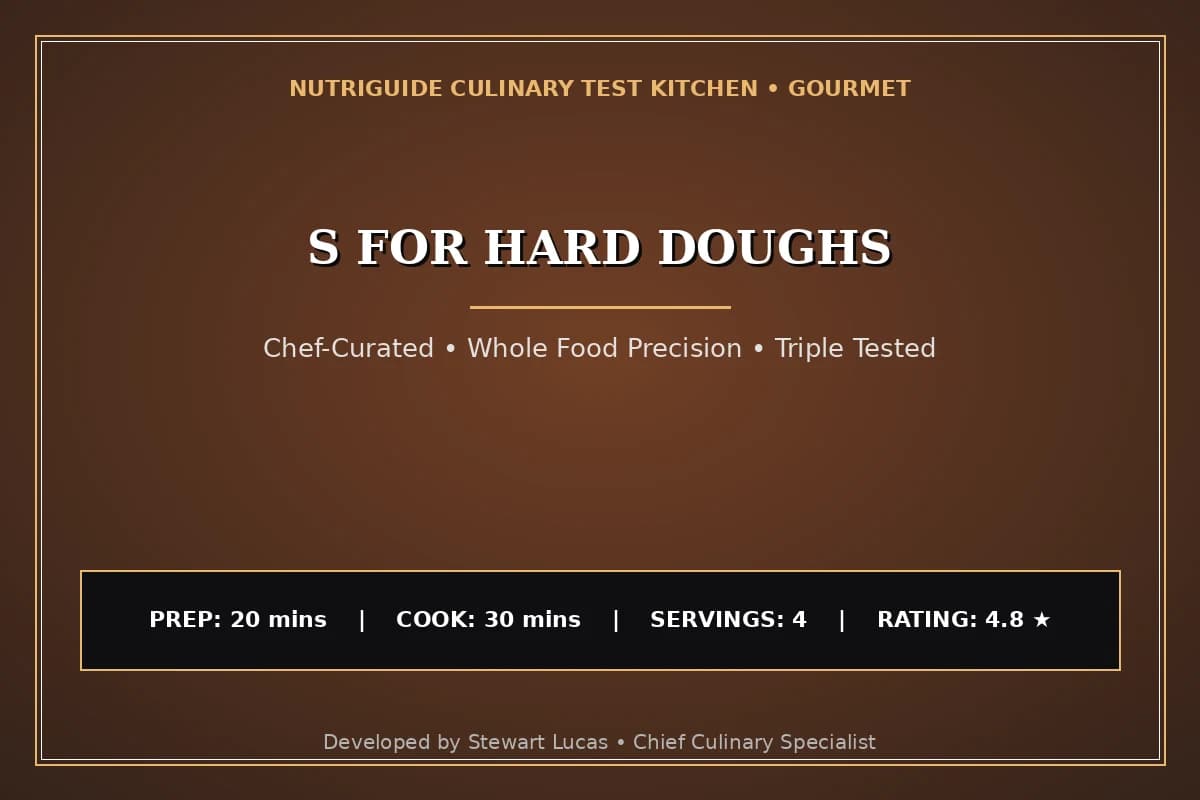 S For Hard Doughs