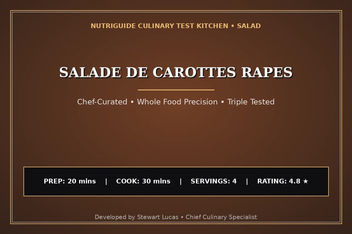 Salade De Carottes Rapes