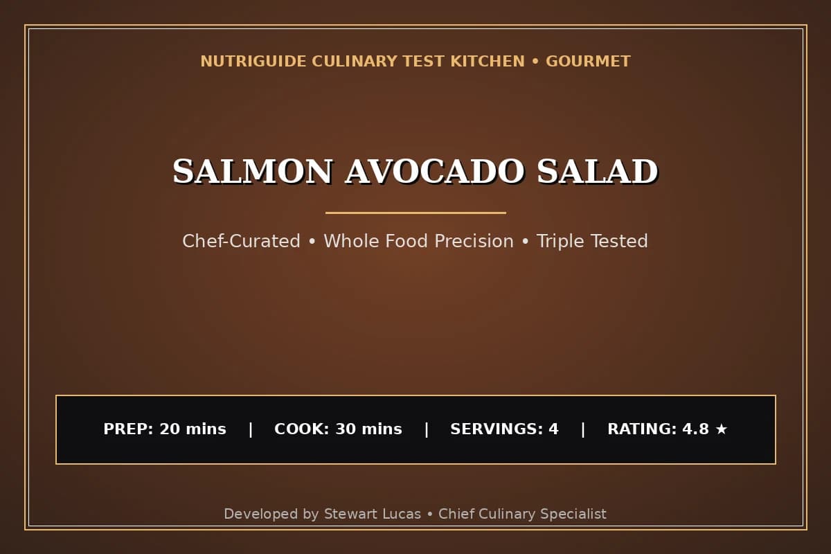 Salmon Avocado Salad