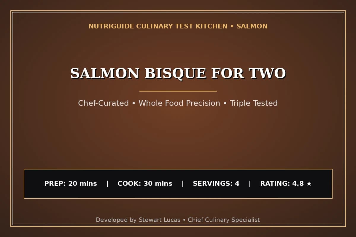 Salmon Bisque For Two