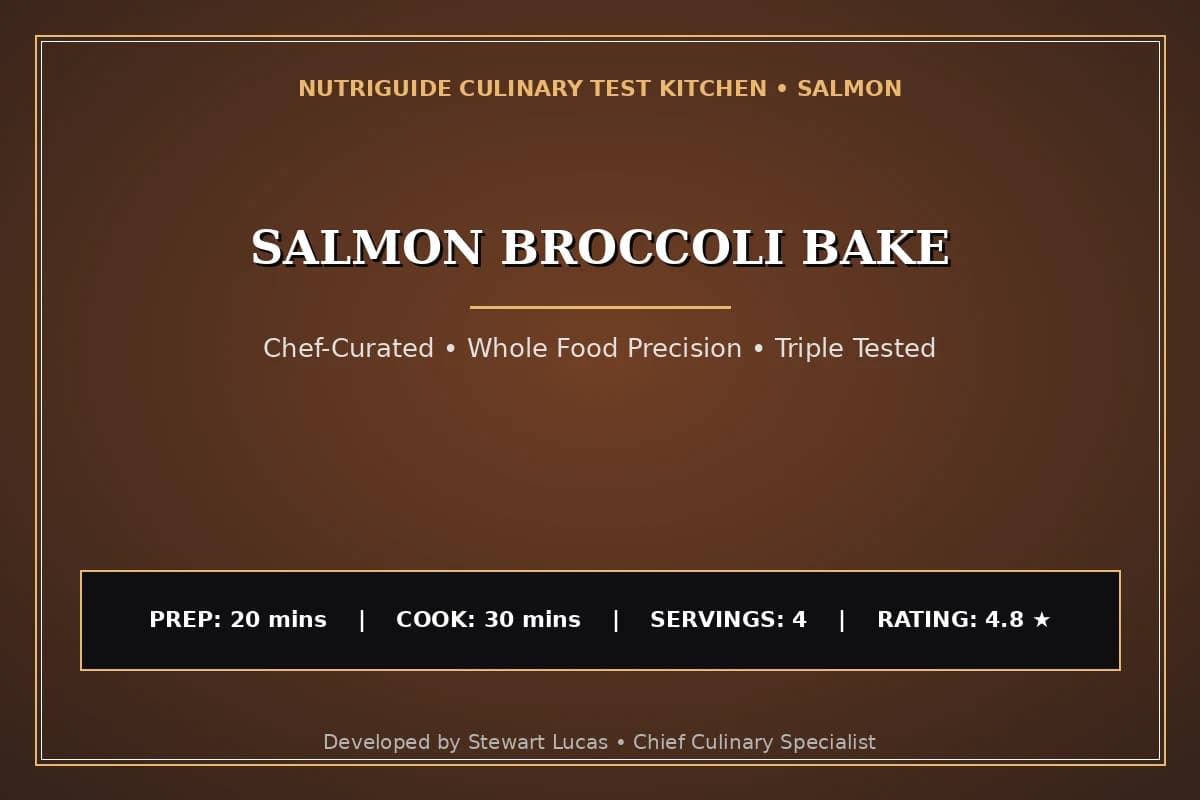 Salmon Broccoli Bake