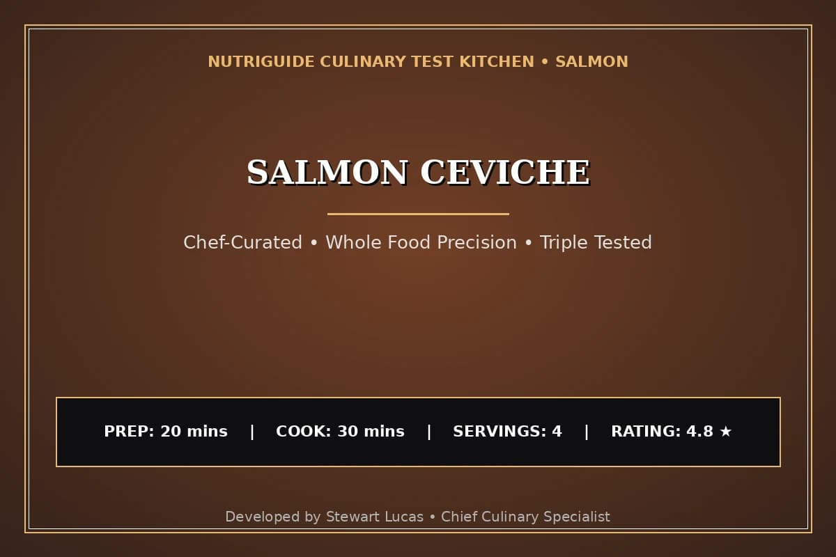 Salmon Ceviche