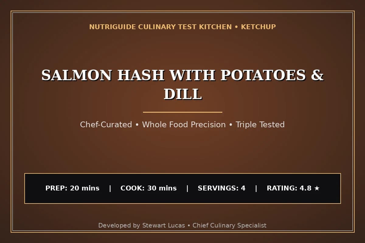 Salmon Hash With Potatoes & Dill