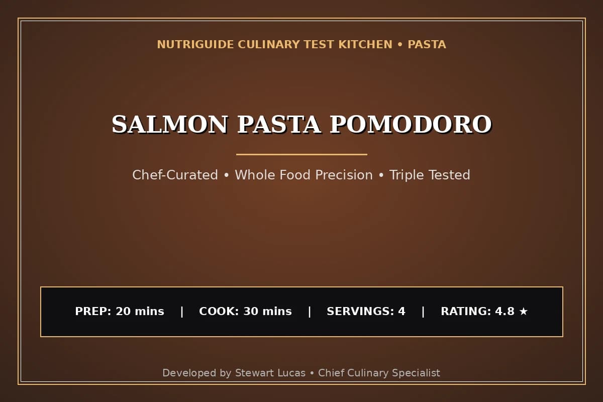 Salmon Pasta Pomodoro