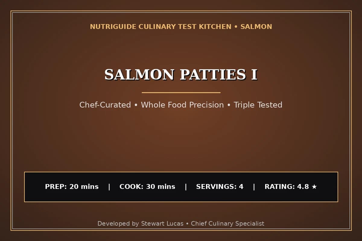 Salmon Patties I