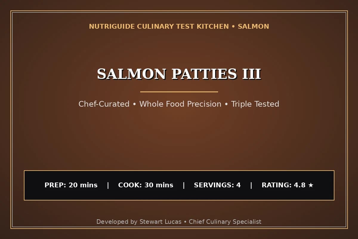 Salmon Patties Iii