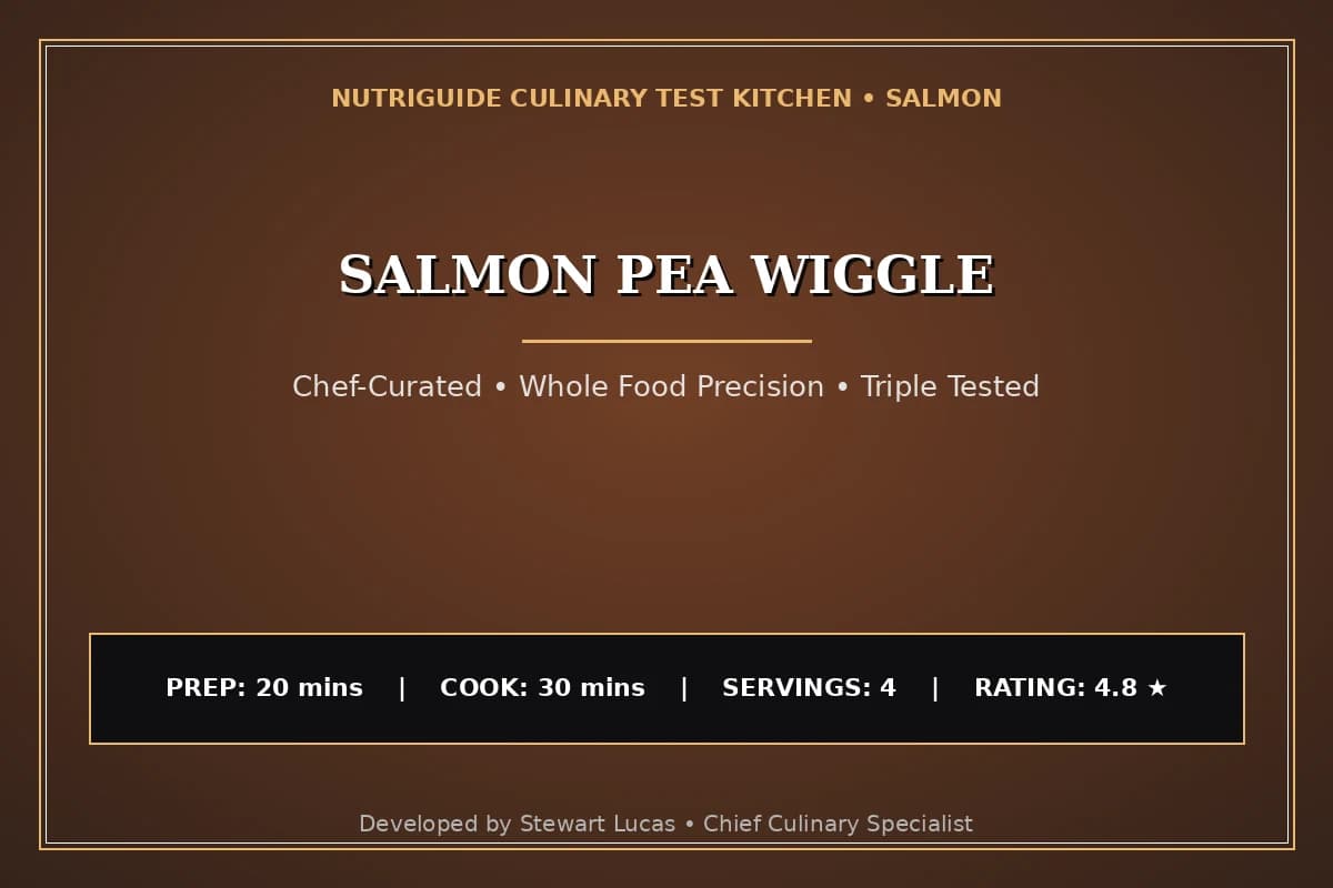 Salmon Pea Wiggle