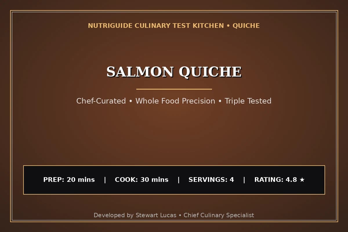 Salmon Quiche